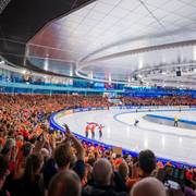 Ploegenachtervolging ISU EK Afstanden 23-24 vlag | Thialf