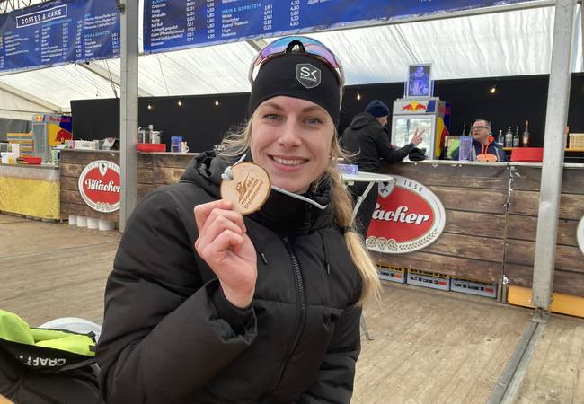 Manouk van Tol, snelste vrouw op 100 km.