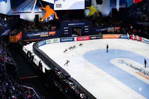 WK Shorttrack Ahoy 2024 - overzichtsfoto 2