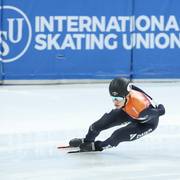 Jens van 't Wout in actie tijdens de World Cup 3 in Beijing