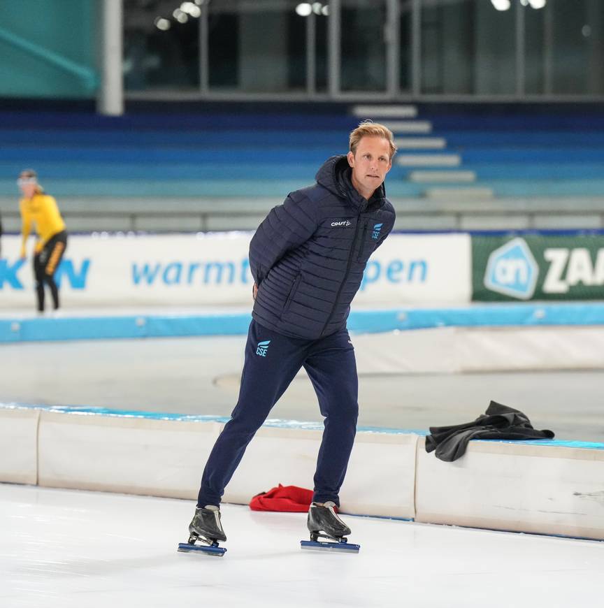 Ronald Mulder als schaatscoach