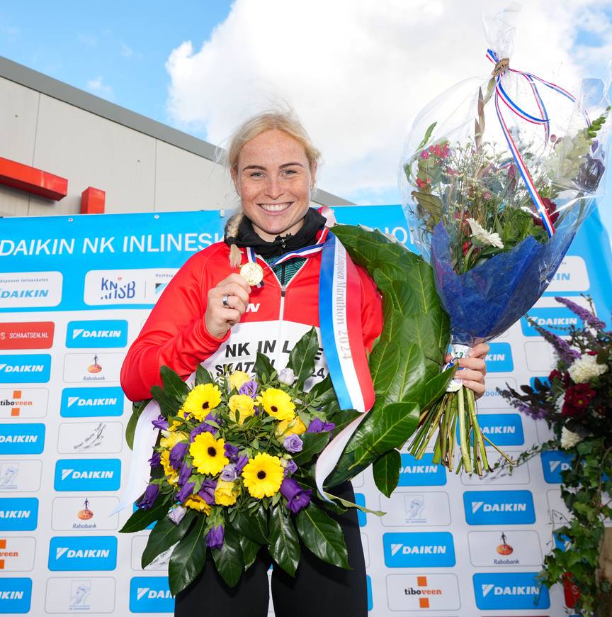 Nederlands kampioene Marijke Groenewoud