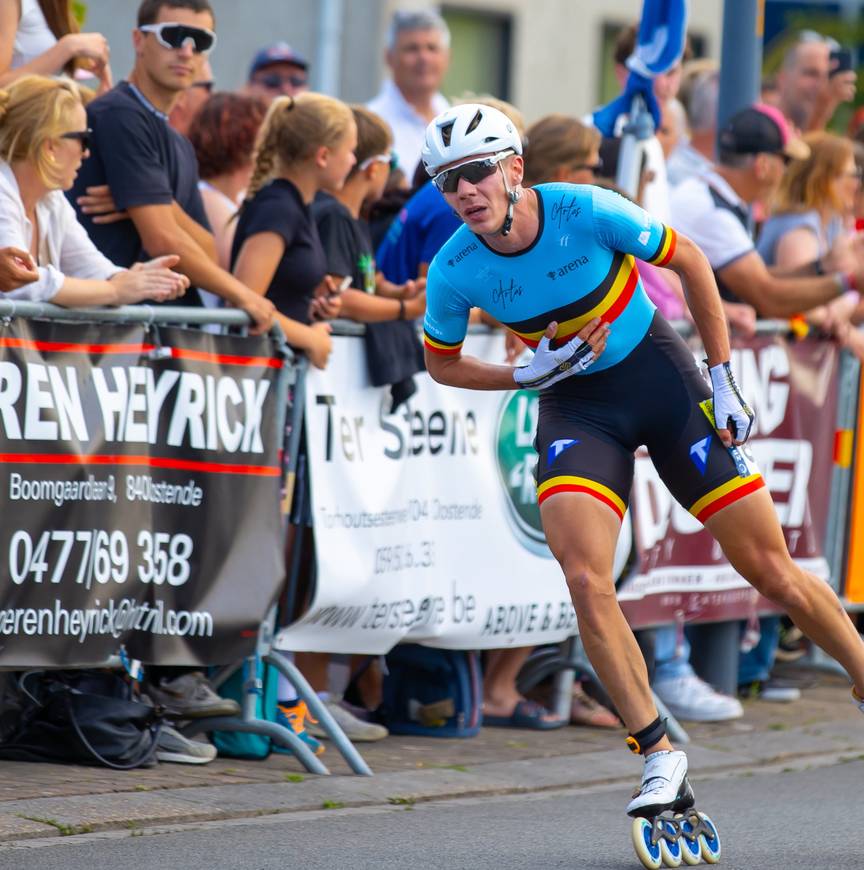 Bart Swings in het Belgische Oostende.